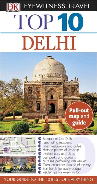 Top 10 Delhi (EYEWITNESS TOP 10 TRAVEL GUIDE) cover
