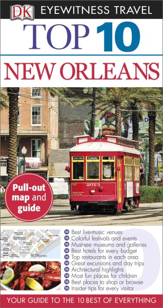 Top 10 New Orleans (EYEWITNESS TOP 10 TRAVEL GUIDE) cover