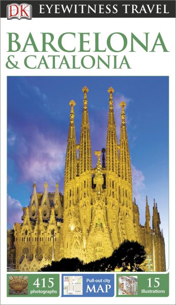 DK Eyewitness Travel Guide: Barcelona & Catalonia cover
