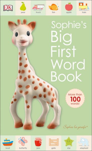 Sophie la girafe: Sophie's Big First Word Book cover