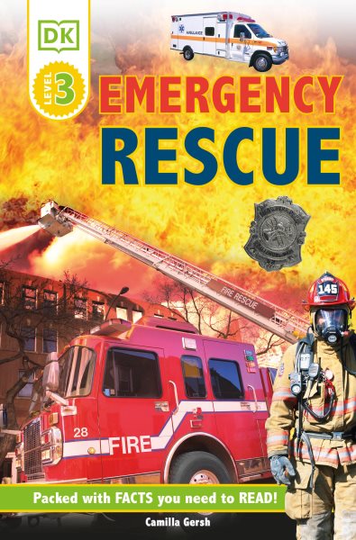 DK Readers L3: Emergency Rescue: Meet Real-Life Heroes! (DK Readers Level 3) cover