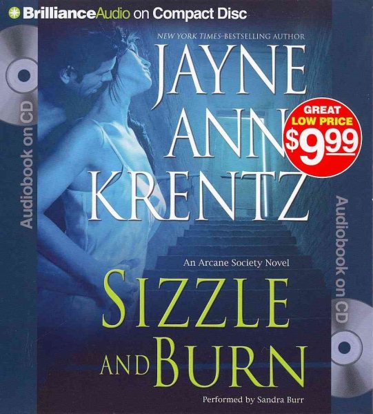 Sizzle and Burn (Arcane Society Series, 3) cover