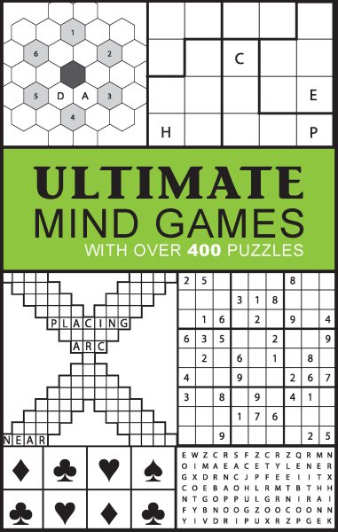 Ultimate Mind Games: With Over 400 Puzzles (Puzzle Books) cover