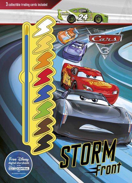 Disney Pixar Cars 3 Storm Front: 3 Collectible Trading Cards Included (Deluxe Paint Palette)