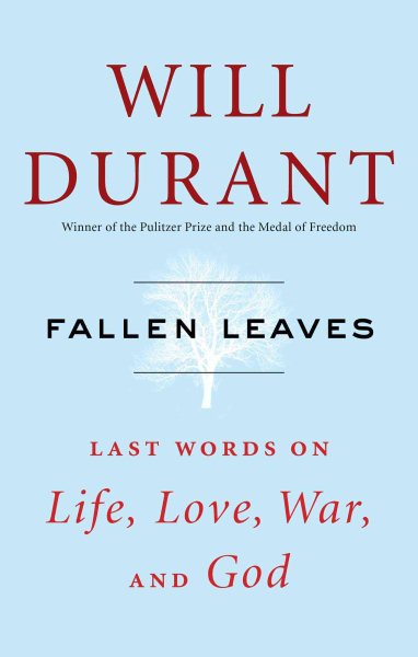 Fallen Leaves: Last Words on Life, Love, War, and God cover