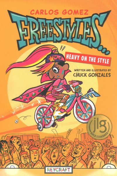 Carlos Gomez Freestyles…Heavy on the Style | Comics & Graphic Novel| Reading Age 8-12 | Grade Level 2-6 | Juvenile Fiction | Reycraft Books