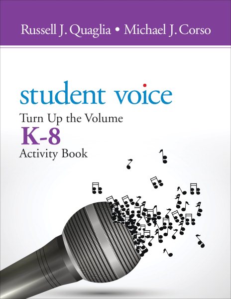 Student Voice: Turn Up the Volume K-8 Activity Book cover