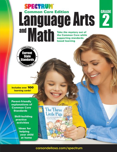 Spectrum Language Arts and Math, Grade 2 cover