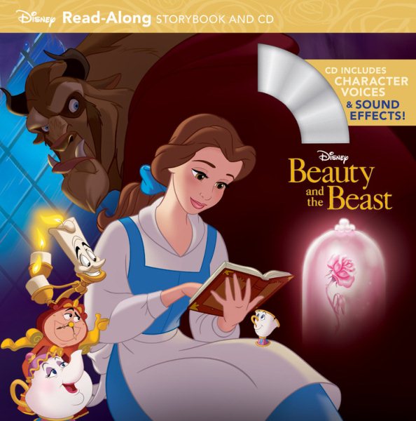 Beauty and the Beast Read-Along Storybook and CD cover