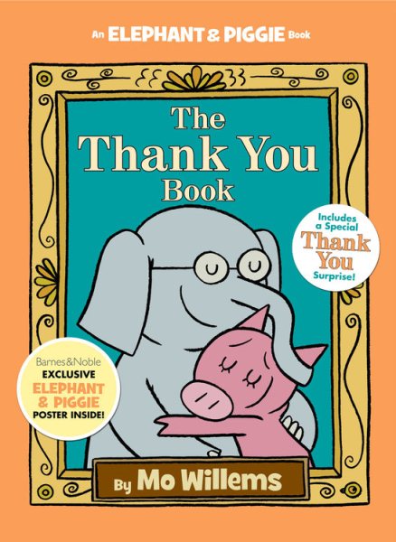 The Thank You Book, Poster and Special Thank You Surprise May 2016