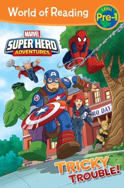 World of Reading Super Hero Adventures: Tricky Trouble!: Level Pre-1 cover