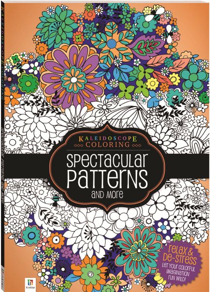 Kaleidoscope Coloring Spectacular Patterns cover