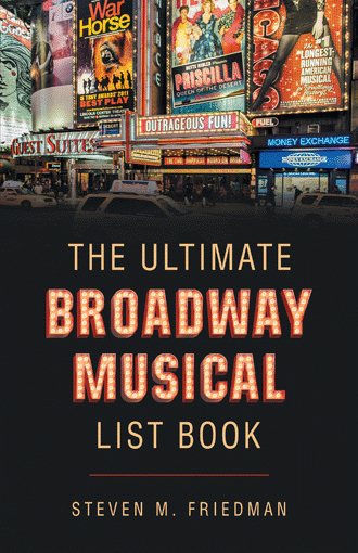 The Ultimate Broadway Musical List Book cover