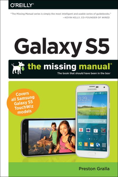 Galaxy S5: The Missing Manual (Missing Manuals) cover