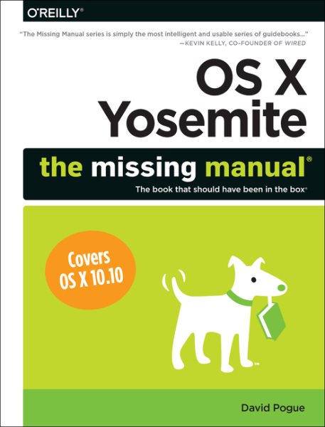 OS X Yosemite: The Missing Manual cover