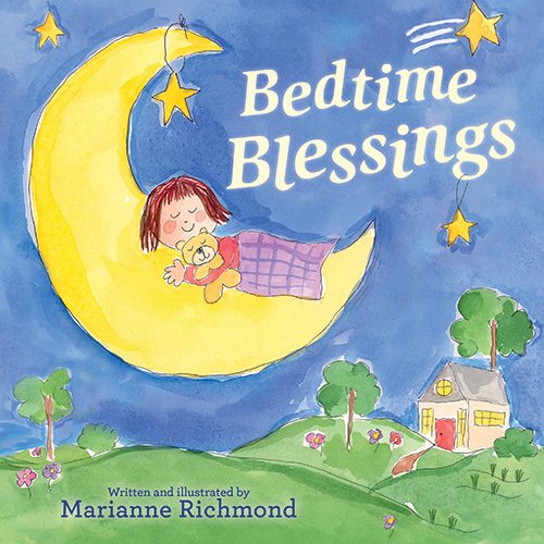 Bedtime Blessings: A Christian Good Night Story Prayer Book for Children (Christian Gifts for Toddlers, Baptism Gifts for Boys and Girls) cover