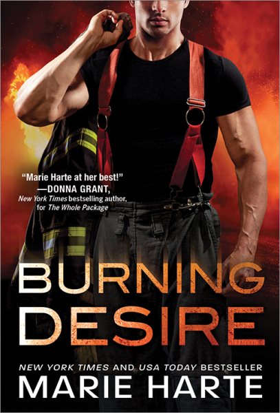 Burning Desire: A Sizzling Firefighter Contemporary Romance (Turn Up the Heat, 2) cover