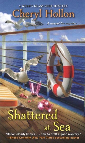 Shattered at Sea (A Webb's Glass Shop Mystery) cover