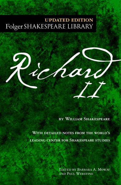 Richard II (Folger Shakespeare Library) cover