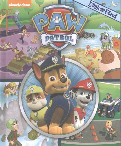 Nickelodeon Paw Patrol Chase, Skye, Marshall, and More! - Look and Find Activity Book - PI Kids cover