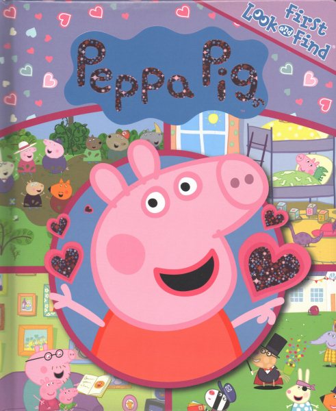 Peppa Pig My First Look and Find Activity Book - PI Kids cover