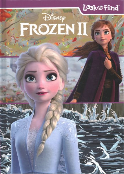 Disney Frozen 2 Elsa, Anna, Olaf, and More! - Look and Find Activity Book - PI Kids cover