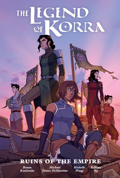 The Legend of Korra: Ruins of the Empire Library Edition cover