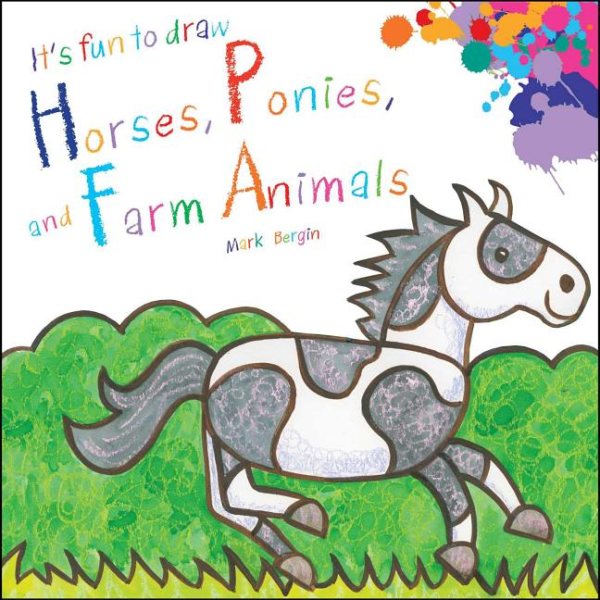 It's Fun To Draw Horses, Ponies, and Farm Animals cover