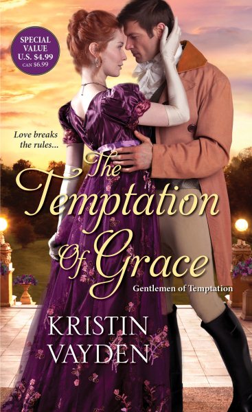 The Temptation of Grace: A Witty and Steamy Regency Romance (Gentlemen of Temptation) cover