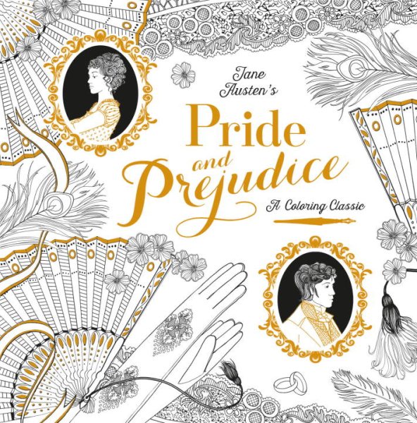 Pride and Prejudice: A Coloring Classic cover