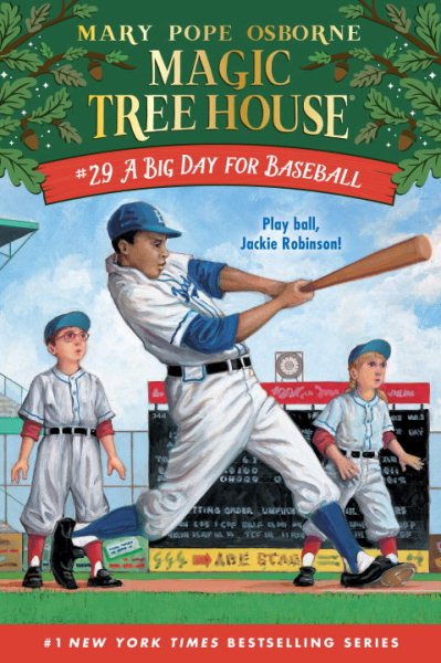 A Big Day for Baseball (Magic Tree House) cover