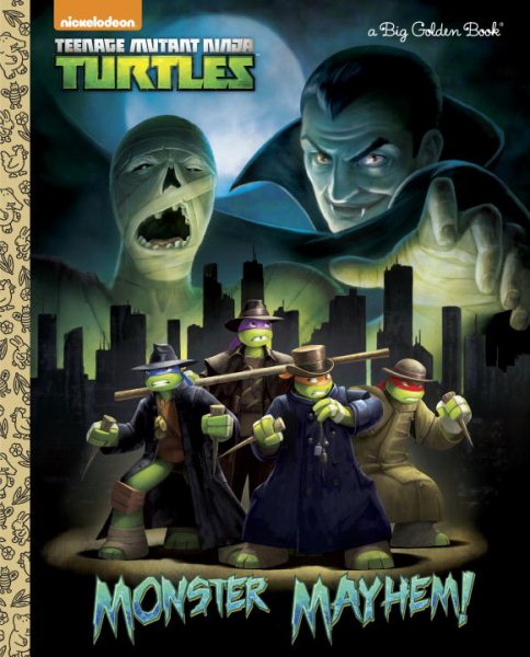 Monster Mayhem! (Teenage Mutant Ninja Turtles) (Big Golden Book) cover