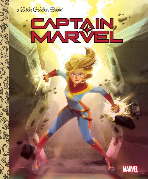 Captain Marvel Little Golden Book (Marvel) cover