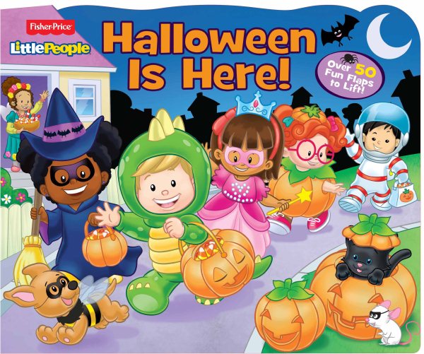 Fisher Price Little People Halloween Is Here!: Over 50 Fun Flaps to Lift! cover