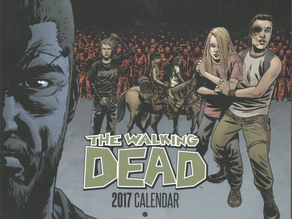 The Walking Dead 2017 Calendar cover