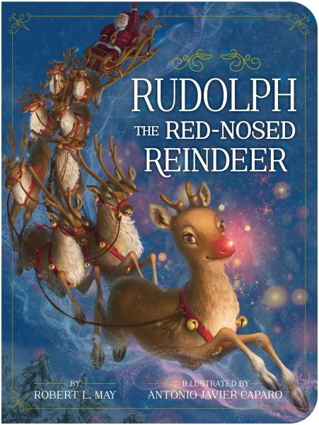 Rudolph the Red-Nosed Reindeer (Classic Board Books) cover