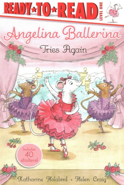 Angelina Ballerina Tries Again: Ready-to-Read Level 1 cover