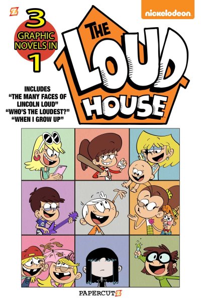 The Loud House 3-in-1 #4: The Many Faces of Lincoln Loud, Who's the Loudest? and The Case of the Stolen Drawers (4)