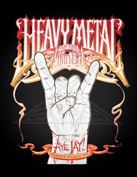 Heavy Metal Fun Time Activity Book cover
