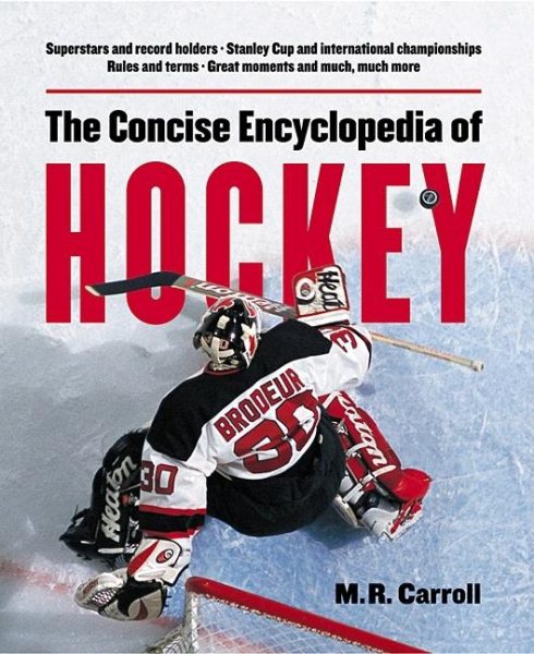 The Concise Encyclopedia of Hockey cover