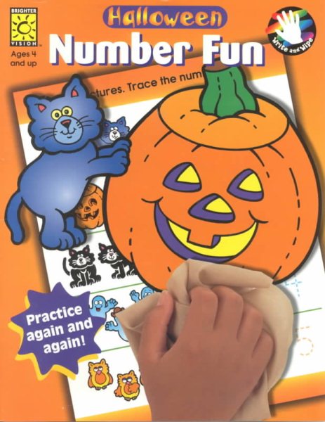 Halloween Number Fun (Wipe Away Books)