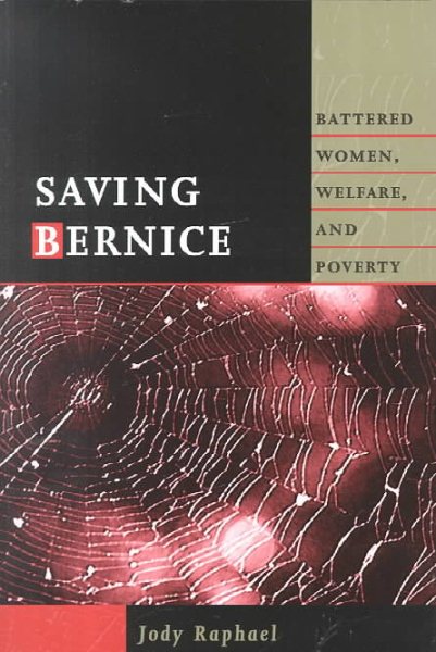 Saving Bernice: Battered Women, Welfare, and Poverty (New England Gender, Crime & Law)