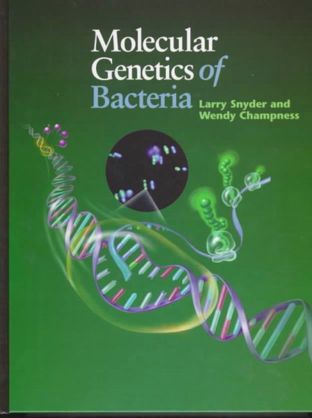 Molecular Genetics of Bacteria cover