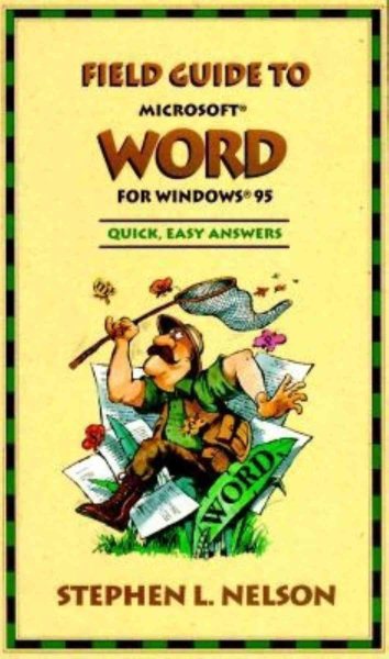 Field Guide to Microsoft Word for Windows 95 (Field Guide (Microsoft)) cover