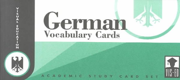 German Vocabulary Cards cover