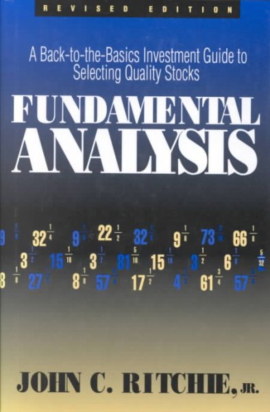 Fundamental Analysis: A Back-To-The Basics Investment Guide to Selecting Quality Stocks cover