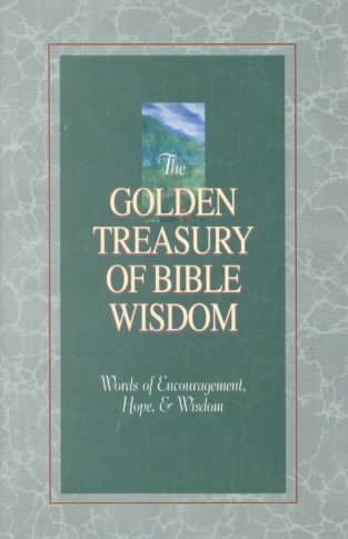 Golden Treasury of Bible Wisdom (Inspirational Library) cover