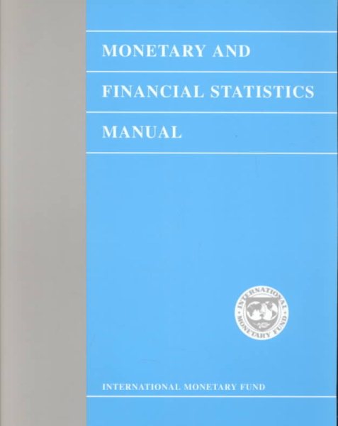 Monetary and Financial Statistics Manual cover
