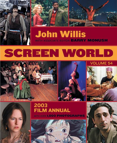 Screen World: 2003 (v. 54) cover