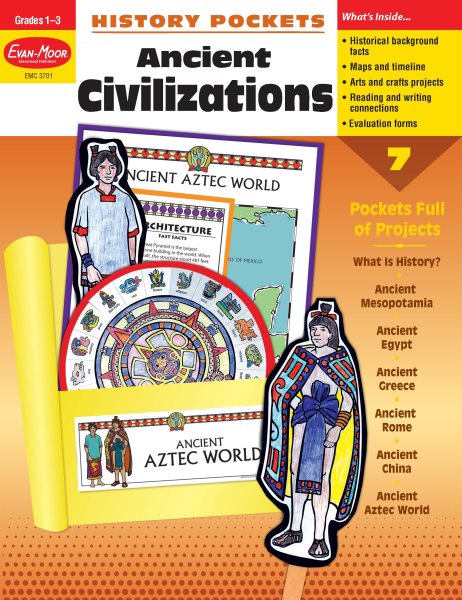 History Pockets: Ancient Civilizations, Grades 1-3 cover